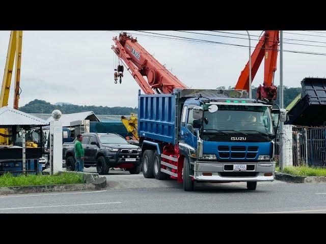 Isuzu giga 6wf1 standard size dump truck at japhil international trading corporation