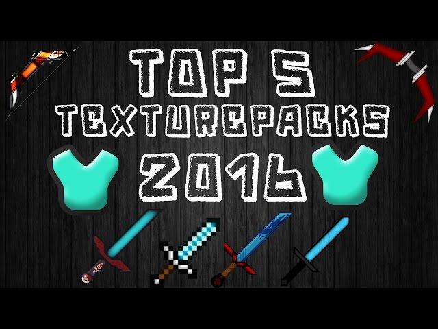 Top 5 MInecraft PVP texturepack (2016)