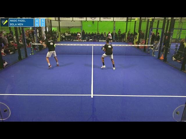 SERIE A PADEL - MAGIC PADEL VS BOLA MEN - GRAZIOTTI\PIRRAGLIA VS TINTI\RICO