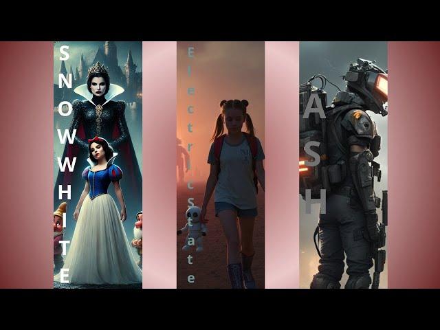 2025 Movie Trailers: Snow White, The Electric State, The Monkey, ASH | Official Trailers