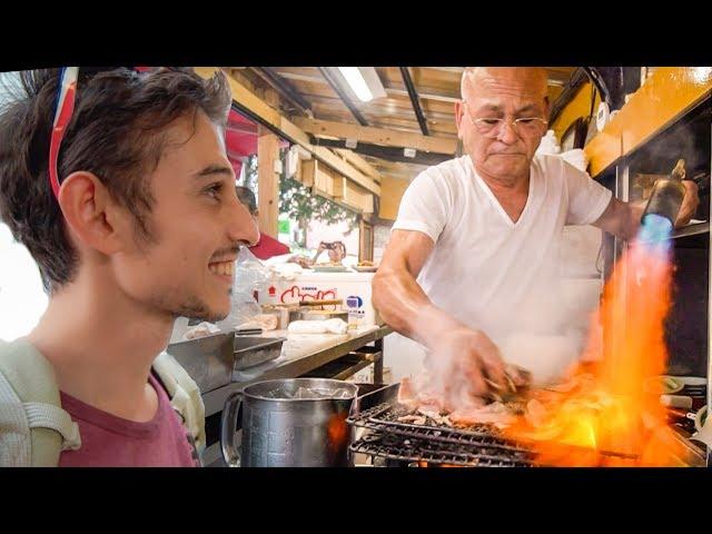 look at how to cook Kebab in Japan? - Japan Street Foods