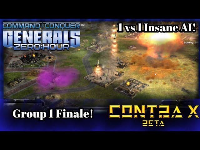 Generals Zero Hour Contra X Mod: Toxic vs. Tank General 1v1 AI Tournament!