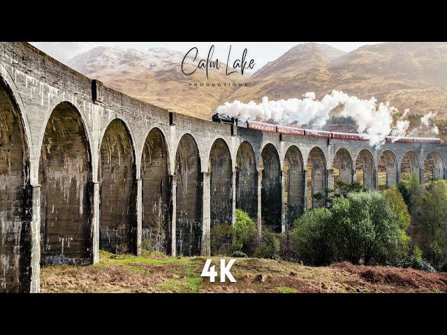 4K Trains in Stunning Scenery - A MUST WATCH for Train Lovers