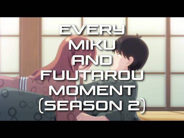 The Quintessential Quintuplets - Every Miku and Fuutarou Moment (Season 2)