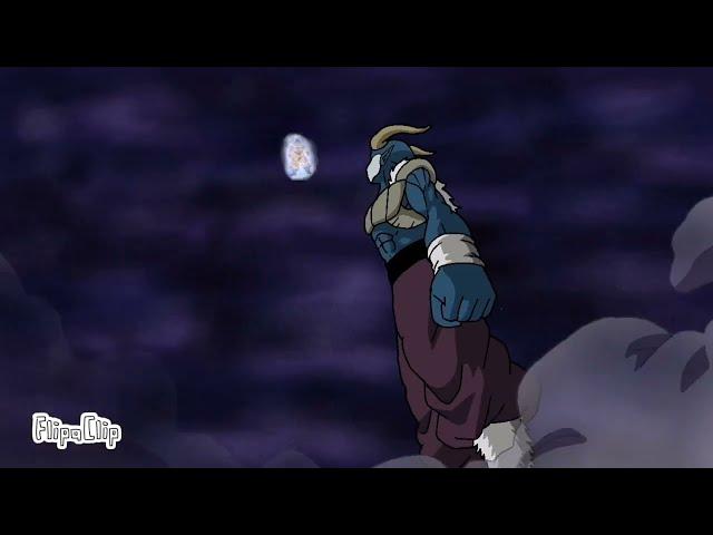 SON GOKU VS MORO ANIMATION FLIPACLIP