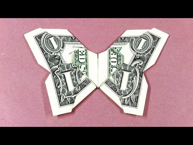 Phong Tran Origami | Dollar Origami Wings Heart Butterfly ver 5 | Money Origami