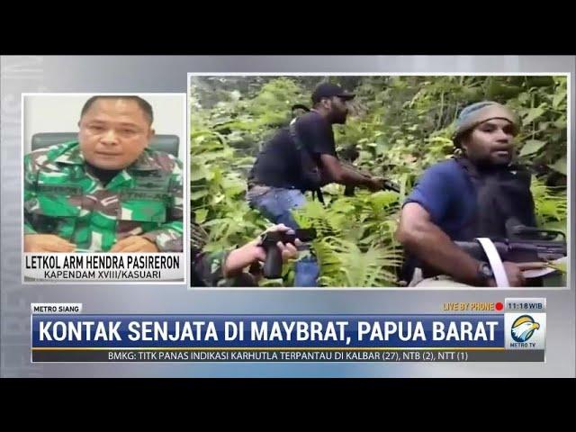 TNI Lanjutkan Pengejaran Anggota KNPB di Maybrat