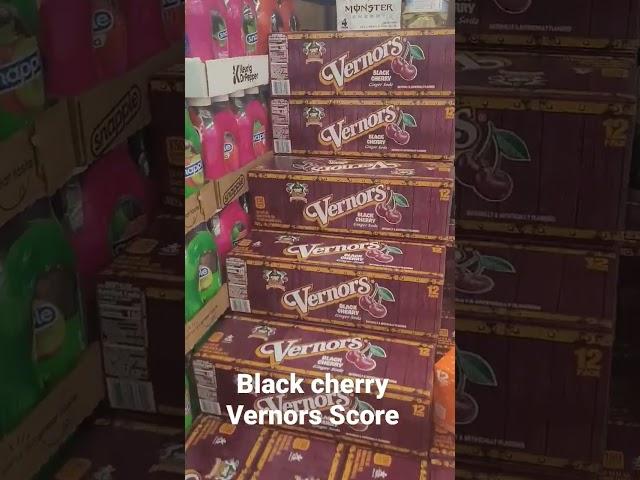 Limited Edition Black Cherry Vernors Score