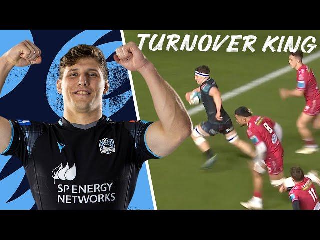 The ultimate openside flanker - Rory Darge | Best URC Moments