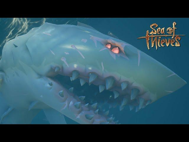 Hunting the RAREST Megalodon in Sea of Thieves