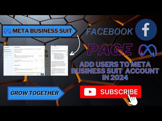 How to Add Users to Meta Business Suite Account in 2024 | Meta Business Suite