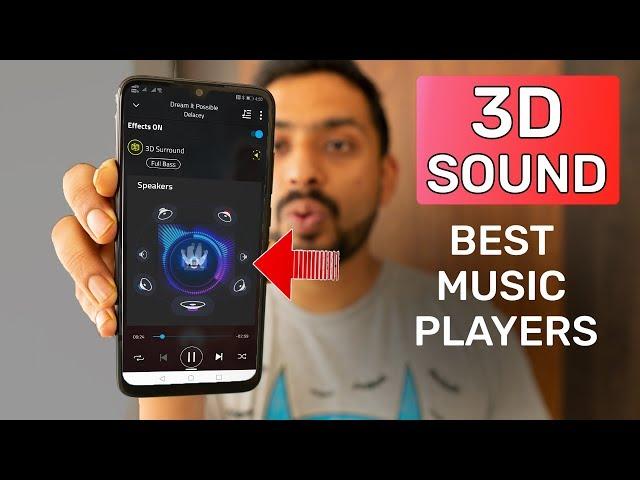 Top 6 Free Android Music Players in 2019 | 3D Sound | MEGA 4K TV Giveaway | GT Hindi