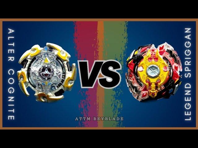 ALTER CHRONOS.6M.T vs LEGEND SPRIGGAN.7.Mr | ON REAL LIFE BEYBLADE STADIUM