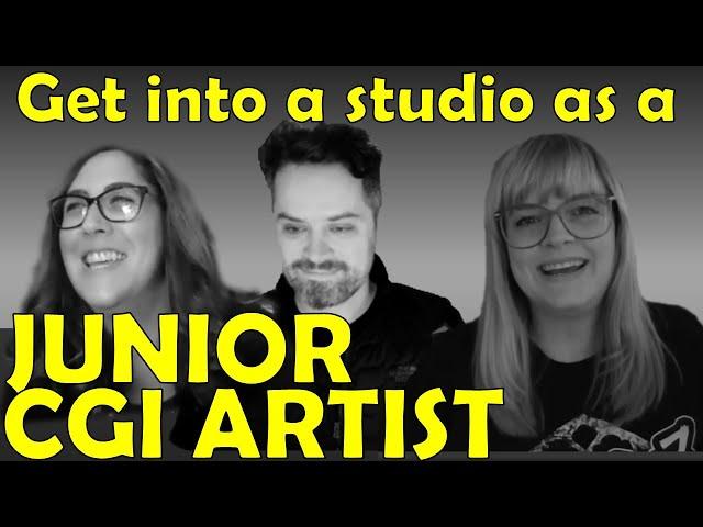 Want to get a job as a CGI Artist?  3 VFX/Animation Pros Tell You Inside Secrets to get in a studio!