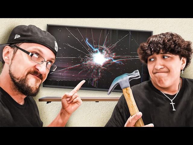 Son pranks Dad but it's not a Prank?!? (Real Broken TV)