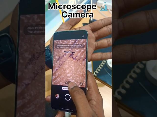 Microscope  Camera in Mobile #microscope #android #realme #shorts #short