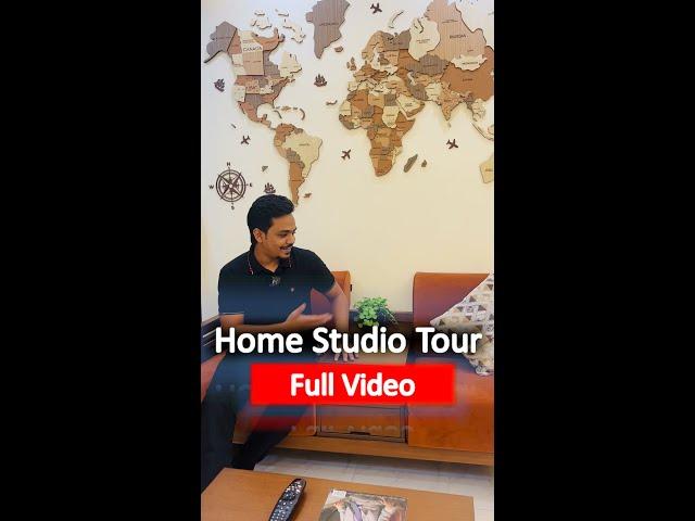 Home Studio Tour - full video  Jubayer Hossain