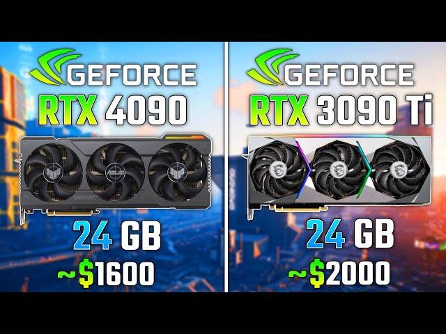 NVIDIA RTX 4090 vs RTX 3090 Ti | Test in 6 Games