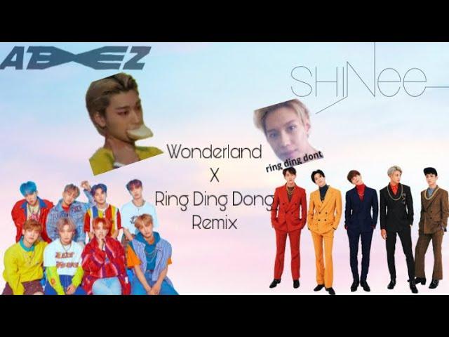 ATEEZ(에이티즈)Wonderland x SHINEE(샤이니) Ring Ding Dong Remix (not my video)