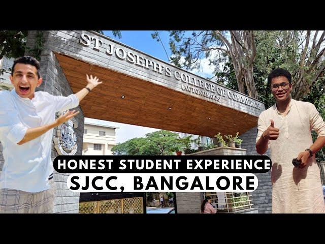 The life of a Student at St. Joseph's College of Commerce, Bangalore