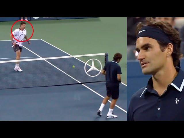 Este Jugador Faltó al Respeto a Federer...la Reacción de Roger es Maestra!