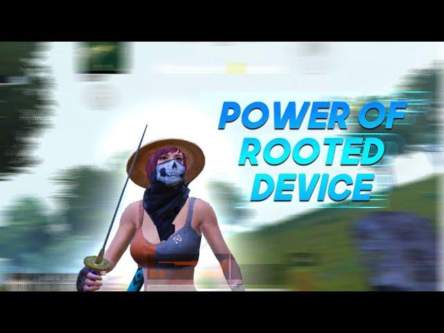 Power Of Rooted Device | REDMI NOTE 8 CUSTOM ROM MODULE BGMI MONTAGE - OWAIS YT 2.0