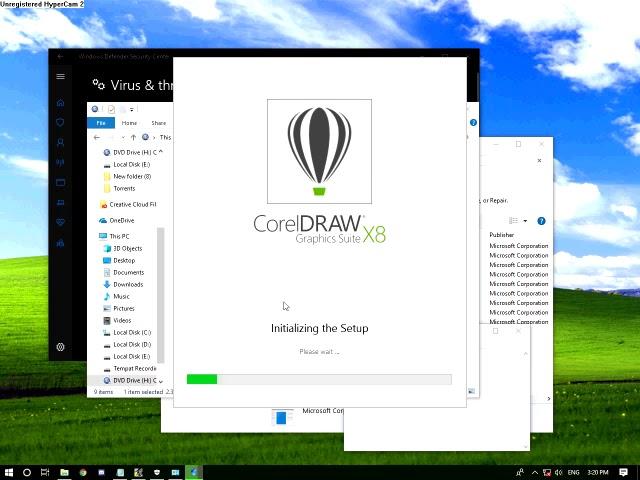 cara download dan install corel draw x8 full version no survey windows 10 2018