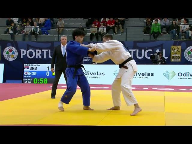 S. BUNCIC (SRB) VS B. AN (KOR) | Grand Prix Portugal 2024 | Repechage -66 Kg