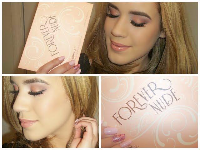 BH Cosmetics Forever Nude Palette Review/Swatch Video