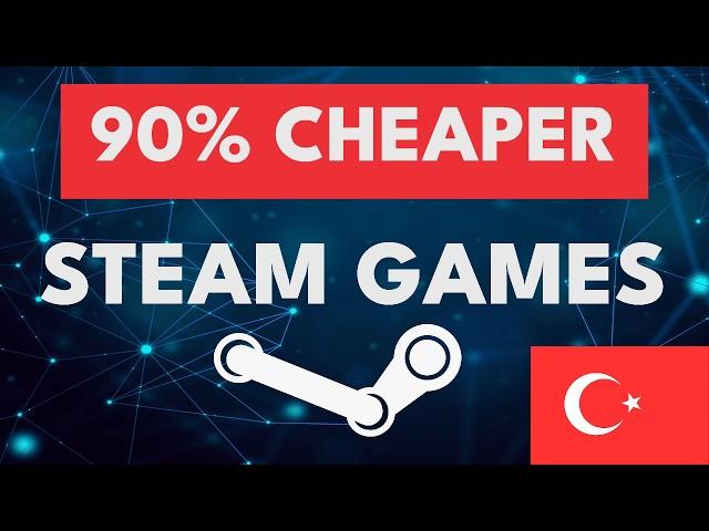 How to Get Steam games up to 90% cheaper | Change Steam Region | 2023