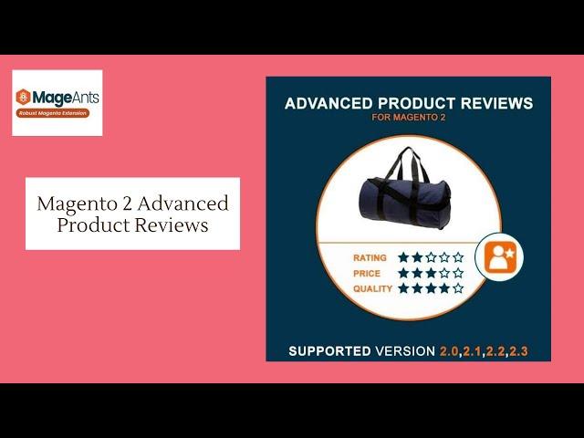 Magento 2 Advanced Product Reviews by MageAnts