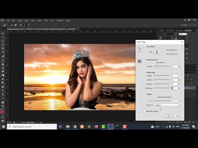 Remove or Change Background from Image Adobe Photoshop CC 2015