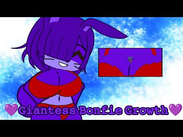 Giantess Bonfie Growth.Animation (Gacha club)