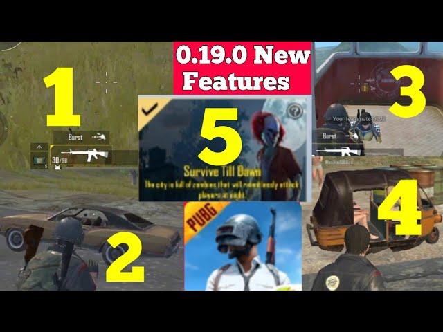 Pubg mobile lite 0.19.0 New Update Features | Pubg lite Zombie mode new features | Pubg lite Update