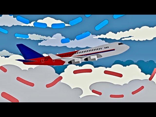 Don't Worry About Airplane Turbulence - Great Animation Explains It