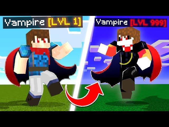 Evolving Into A MASTER VAMPIRE In Minecraft (Playing As A SUPER Vampire!) - Minecraft Mods Gameplay