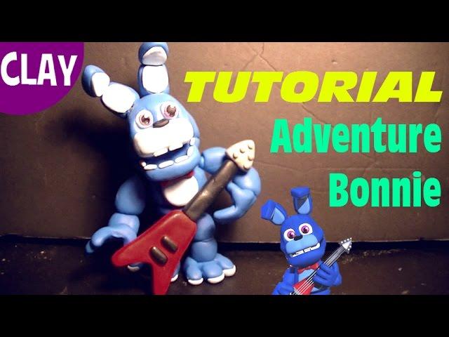 FNaF World: Adventure Bonnie Clay Figure Tutorial || Generation 1 CLAY/PLASTILINA