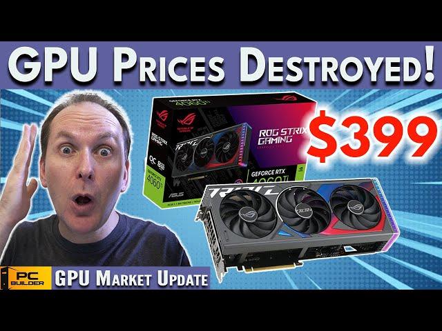  GPU Prices Destroyed!  AMD vs NVIDIA Price War  Best GPU for Gaming 2024 (March)