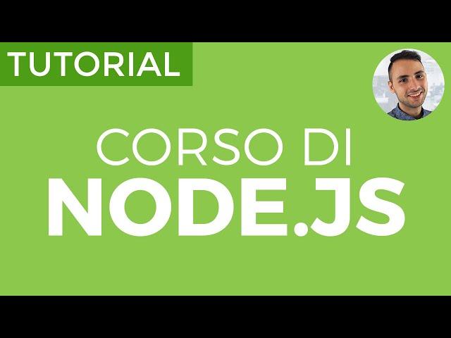 Corso Node.js: Impara Node in 1 Ora | Alberto Olla