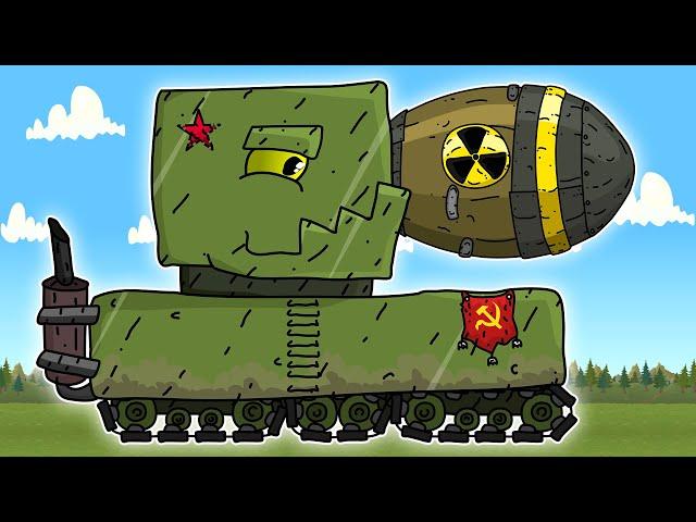 Nuclear Bomb of the USSR All Series - Cartoons about tanks