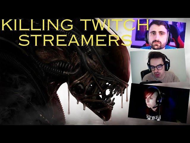 Killing Twitch streamers with my P50 Xenomorph in DBD