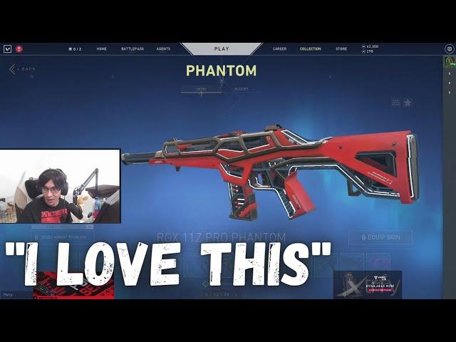 TenZ reacts to the *NEW* RGX 2.0 Phantom