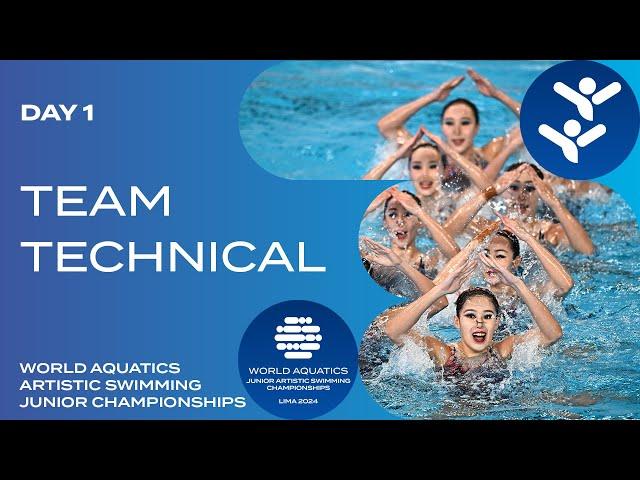 Team Technical | World Aquatics Artistic Swimming Junior Championships 2024