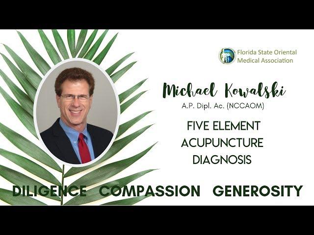 Michael Kowalski on the Five Elements