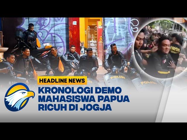 [HEADLINE NEWS, 01/12] Demo Aliansi Mahasiswa di Yogya Papua Diwarnai Kericuhan