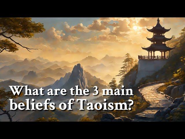 What are the 3 main beliefs of Taoism? | Philosophy