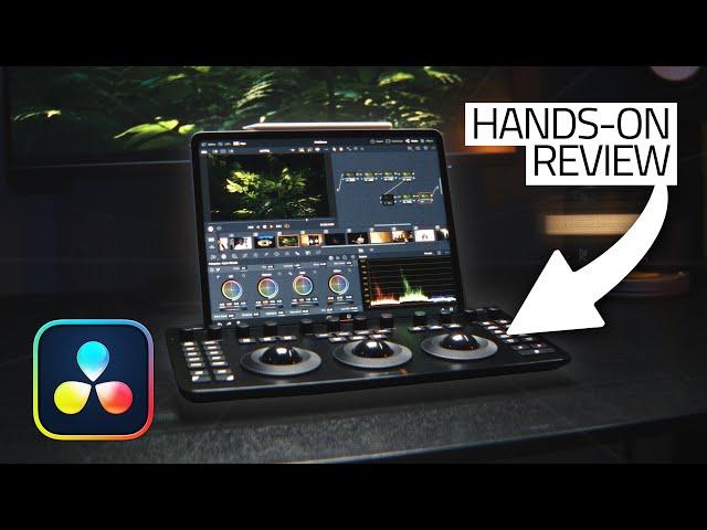 MICRO COLOR PANEL Hands On Review - Blackmagic DaVinci Resolve 19 iPad Pro NAB Show 2024