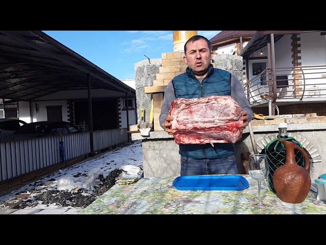 Meat in the oven Caucasus style