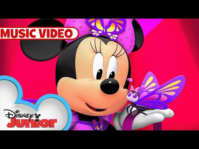 Just Like a Butterfly  | Music Video | Minnie's Bow-Toons: Camp Minnie  | @disneyjunior​