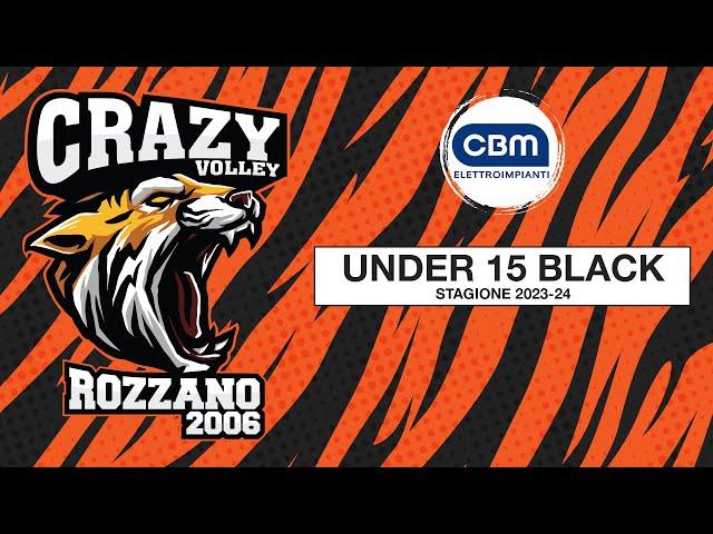 U15 Black - Crazy Volley vs Vittorio Veneto 13/04/2024